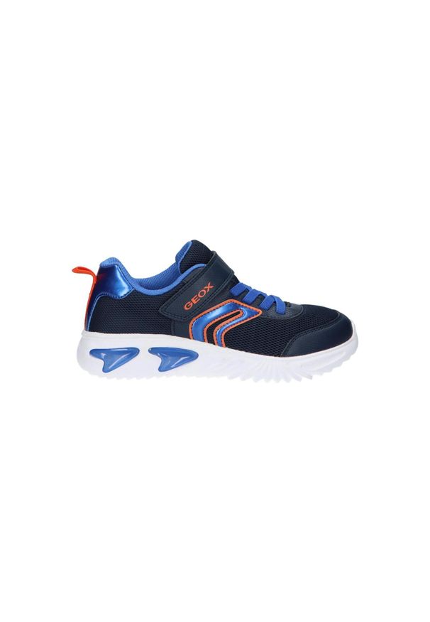 Buty juniorskie Geox Assister. Okazja: na co dzień. Kolor: niebieski