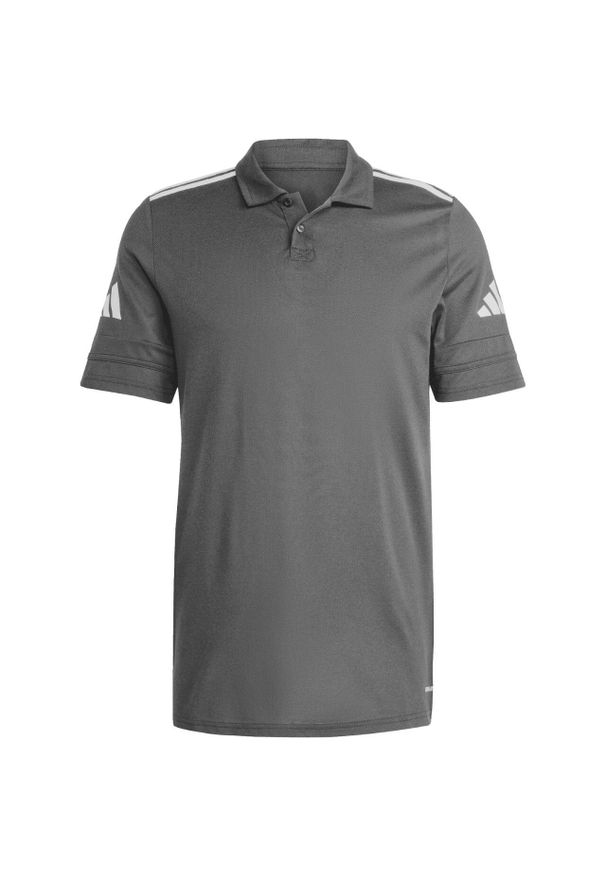 Adidas - Koszulka męska adidas Squadra 25 Polo. Typ kołnierza: polo. Kolor: biały, wielokolorowy, szary. Styl: sportowy