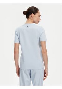 TOMMY HILFIGER - Tommy Hilfiger T-Shirt WW0WW45522 Niebieski Regular Fit. Kolor: niebieski. Materiał: bawełna #2