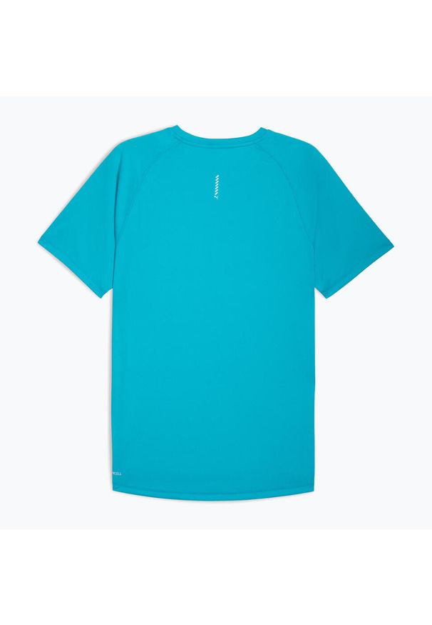 Puma - Koszulka do biegania męska PUMA Run Velocity Tee Poly. Kolor: niebieski. Sport: bieganie