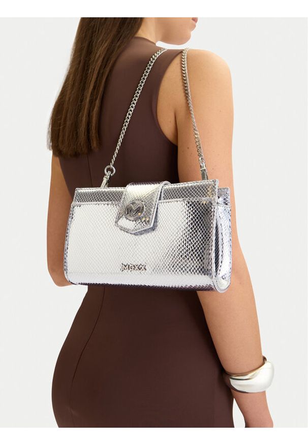 MEXX Torebka CEO-MEXX-S-002-09 Srebrny. Kolor: srebrny