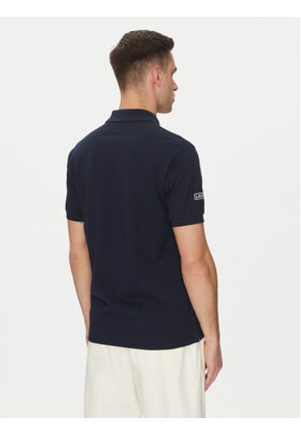 Lacoste Polo PH9760 Granatowy Classic Fit. Typ kołnierza: polo. Kolor: niebieski. Materiał: bawełna