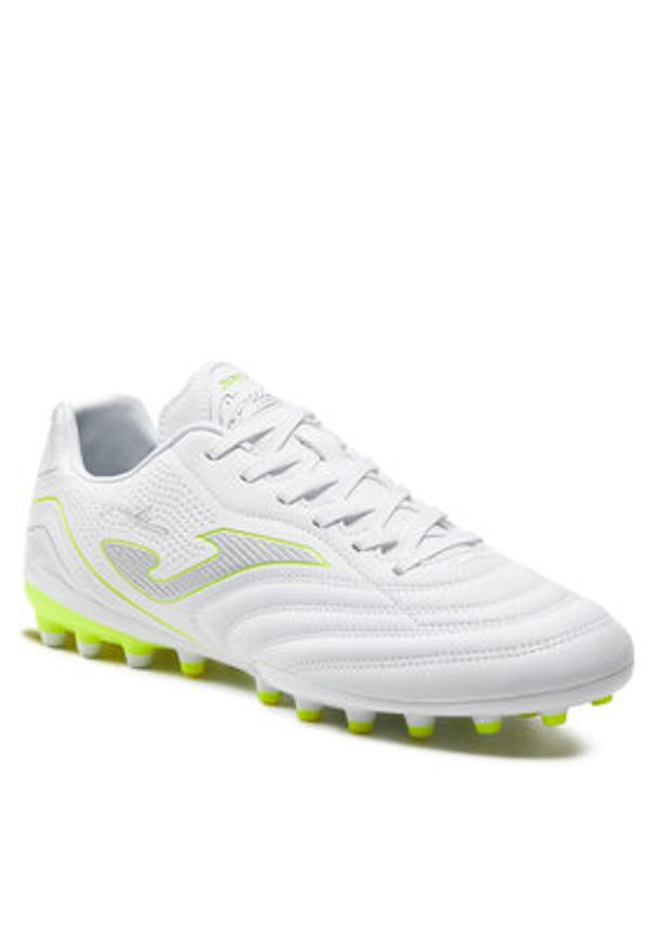 Joma Buty do piłki nożnej Aguila 24 AGUS2402AG Biały. Kolor: biały. Materiał: skóra