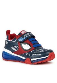 Geox Sneakersy SPIDER-MAN J Bayonyc Boy J36FED 0FUCE C0833 D Granatowy. Kolor: niebieski. Materiał: skóra #5