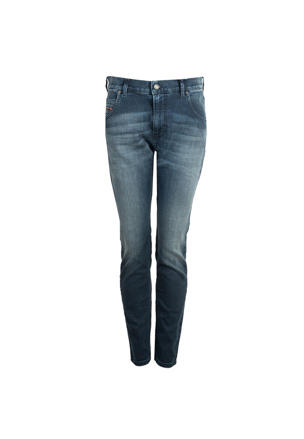 Diesel Jeansy "Krailey-B-Joggjeans". Materiał: jeans. Wzór: aplikacja