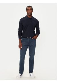 Wrangler Jeansy River 112356840 Granatowy Tapered Fit. Kolor: niebieski #5