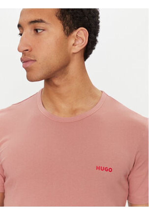 Hugo - HUGO Komplet 3 t-shirtów 50532811 Kolorowy Regular Fit. Materiał: bawełna. Wzór: kolorowy