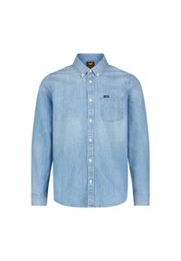 Lee - LEE MĘSKA KOSZULA JEANSOWA BUTTON DOWN Bueller 112355641 L880008566. Typ kołnierza: button down. Materiał: jeans #6
