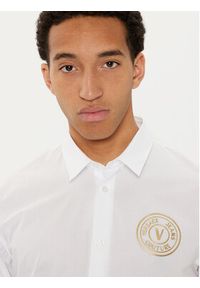 Versace Jeans Couture Koszula 78GALYS1 Biały Slim Fit. Kolor: biały. Materiał: bawełna #3