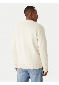 JOOP! Jeans Kardigan Walto 30047659 Écru Modern Fit. Kolor: kremowy. Materiał: bawełna #2