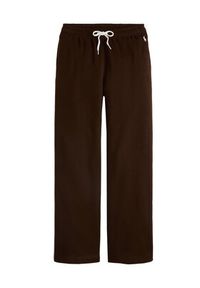 Polo Ralph Lauren Spodnie dresowe 211977959005 Brązowy Wide Leg. Kolor: brązowy. Materiał: bawełna #4