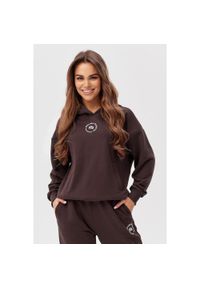 ROUGH RADICAL - Damska bluza dresowa Rough Radical Active Hoodie Women. Kolor: brązowy. Materiał: dresówka