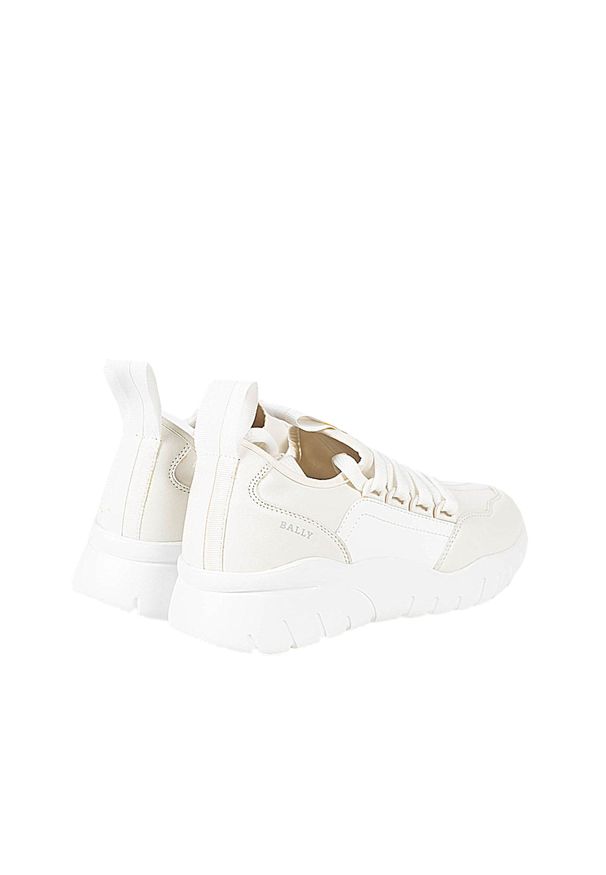 Bally Sneakersy "Bise" | 6226119 | Bise | Kobieta | Biały. Zapięcie: bez zapięcia. Kolor: biały. Materiał: skóra ekologiczna. Wzór: nadruk