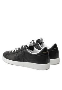 Armani Exchange Sneakersy XUX016 XCC60 A083 Czarny. Kolor: czarny. Materiał: skóra