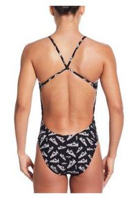Nike Swim - Strój pływacki jednoczęściowy damski Nike Hydrastrong Cutout. Kolor: czarny