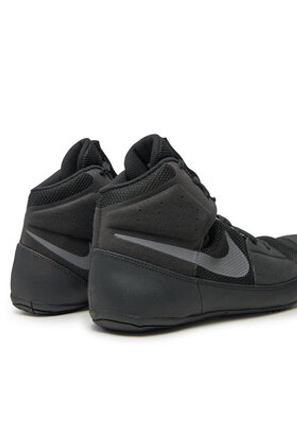 Nike Buty bokserskie Fury A02416 010 Czarny. Kolor: czarny. Materiał: materiał