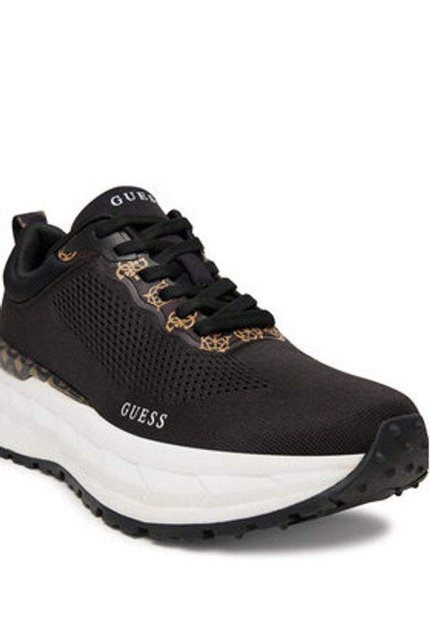 Guess Sneakersy FLTRT2 FAB12 Czarny. Kolor: czarny. Materiał: materiał