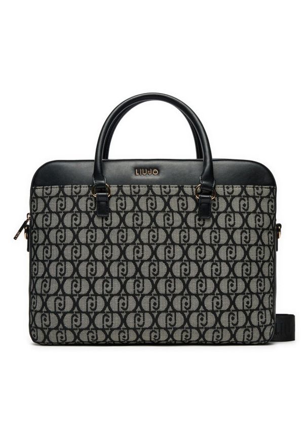 Liu Jo Torba na laptopa AF4320 T9328 Czarny. Kolor: czarny. Materiał: materiał