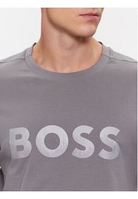 BOSS - Boss T-Shirt Mirror 1 50506363 Szary Regular Fit. Kolor: szary. Materiał: bawełna #4