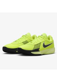 Buty treningowe męskie Nike Air Zoom G.t. Cut Academy. Zapięcie: sznurówki. Kolor: żółty. Materiał: syntetyk, tkanina, materiał. Szerokość cholewki: normalna. Model: Nike Zoom. Sport: fitness