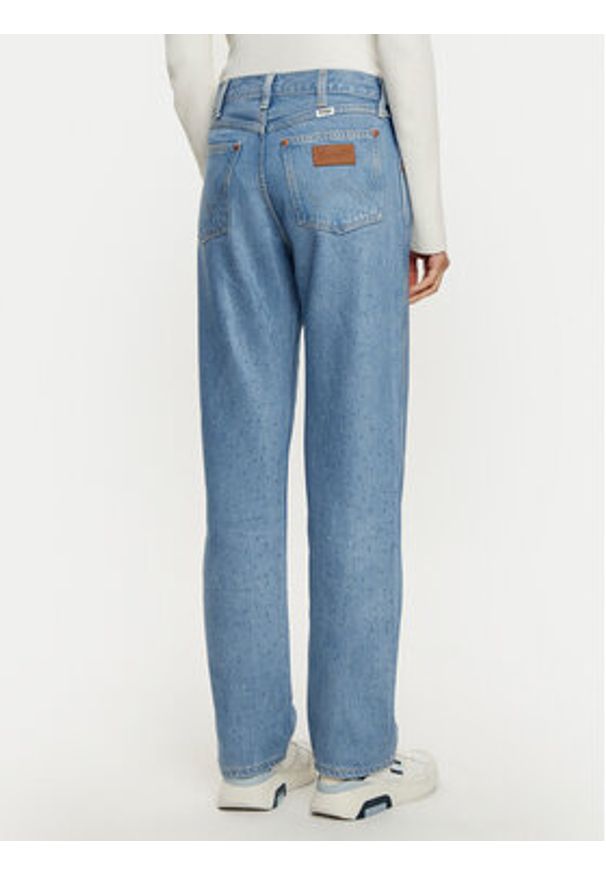 Wrangler Jeansy Sunset 112356412 Niebieski Straight Fit. Kolor: niebieski