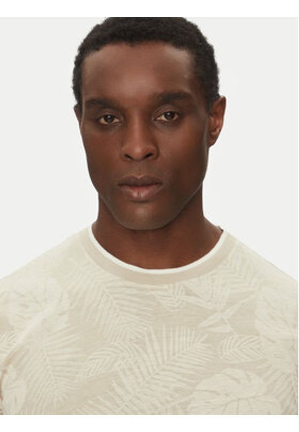 Liu Jo T-Shirt QA5181 J7734 Beżowy Regular Fit. Kolor: beżowy. Materiał: bawełna