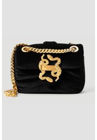 Just Cavalli - JUST CAVALLI Czarna damska torebka Iconic Snakes Puffy Style 3. Kolor: czarny