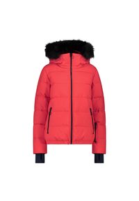 Kurtka damska narciarska CMP 34W4416F. Kolor: czerwony. Sezon: zima. Sport: narciarstwo #1