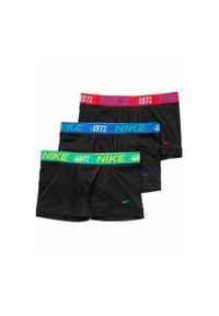 Bokserski męskie Nike Dri-Fit Essential 3 pary. Kolor: zielony, niebieski, wielokolorowy. Technologia: Dri-Fit (Nike)