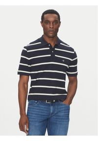 GANT - Gant Polo 2014022 Granatowy Regular Fit. Typ kołnierza: polo. Kolor: niebieski. Materiał: bawełna #1