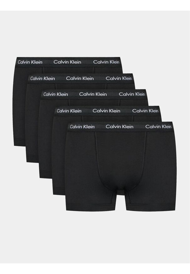 Calvin Klein Underwear Komplet 5 par bokserek 000NB2877A Czarny. Kolor: czarny. Materiał: bawełna