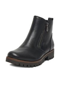 Rieker Botki CEO-78556-00 Czarny. Kolor: czarny. Materiał: skóra #5