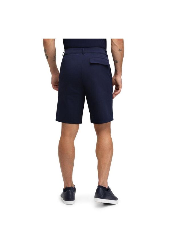 SIROKO - Męskie krótkie spodenki golfowe Siroko Belfry Navy. Kolor: niebieski. Materiał: tkanina. Długość: krótkie. Sport: golf