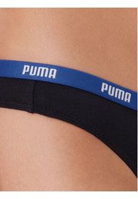 Puma Komplet 3 par stringów 907590 Czarny. Kolor: czarny. Materiał: bawełna #6
