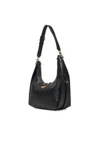 Guess Torebka Phoebe HWPD96 65020 Czarny. Kolor: czarny. Materiał: skórzane