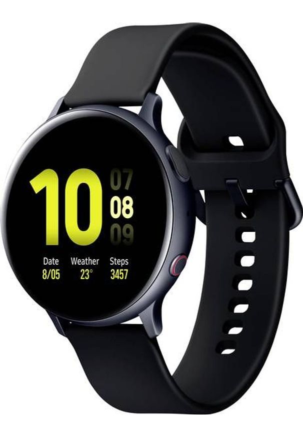 SAMSUNG - Smartwatch Samsung Galaxy Watch Active 2 Black Alu 44mm Czarny (SM-R825FZKA). Rodzaj zegarka: smartwatch. Kolor: czarny