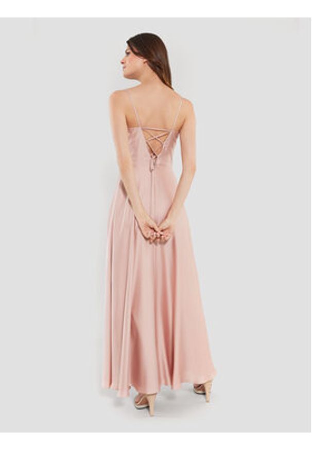 Swing Sukienka wieczorowa 5AE12300 Różowy Regular Fit. Kolor: różowy. Materiał: syntetyk. Styl: wizytowy