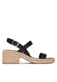 Calvin Klein Sandały Block Heel Espa 50 Slingb Lth HW0HW02903 Czarny. Kolor: czarny. Materiał: skóra #1