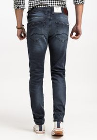 Mustang - MUSTANG OREGON TAPERED MĘSKIE SPODNIE JEANSOWE JEANSY DŻINSY DENIM BLUE 1012994 5000 883 #4