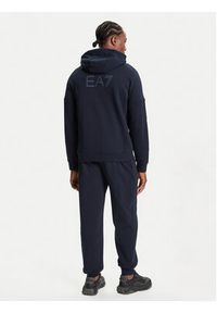 EA7 Emporio Armani Dres 7M000914 AF10377 UB102 Granatowy Modern Fit. Kolor: niebieski. Materiał: bawełna #6