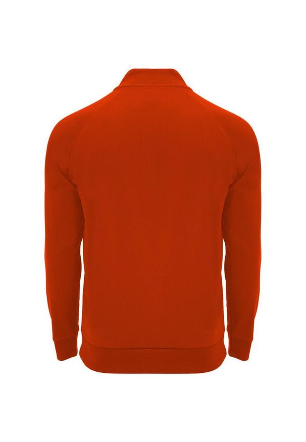 ROLY - Bluza Z Długim Rękawem Dla Dorosłych Unisex Epiro Quarter Zip. Kolor: czerwony. Długość rękawa: długi rękaw. Długość: długie