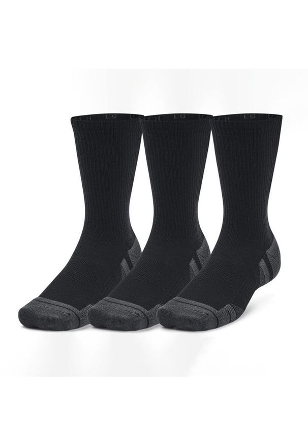 Skarpety Under Armour Performance Tech 3 p.. Kolor: czarny, wielokolorowy. Sport: bieganie