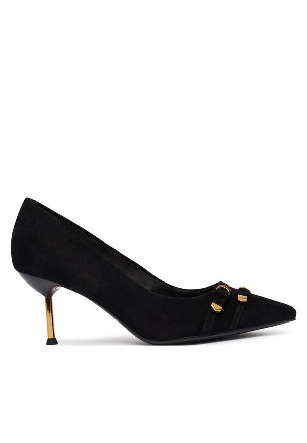 Szpilki Tamaris. Kolor: czarny. Obcas: na szpilce