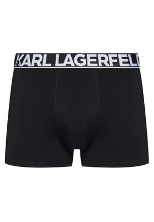 Karl Lagerfeld - KARL LAGERFELD Komplet 3 par bokserek A3M47010 Czarny. Kolor: czarny. Materiał: bawełna
