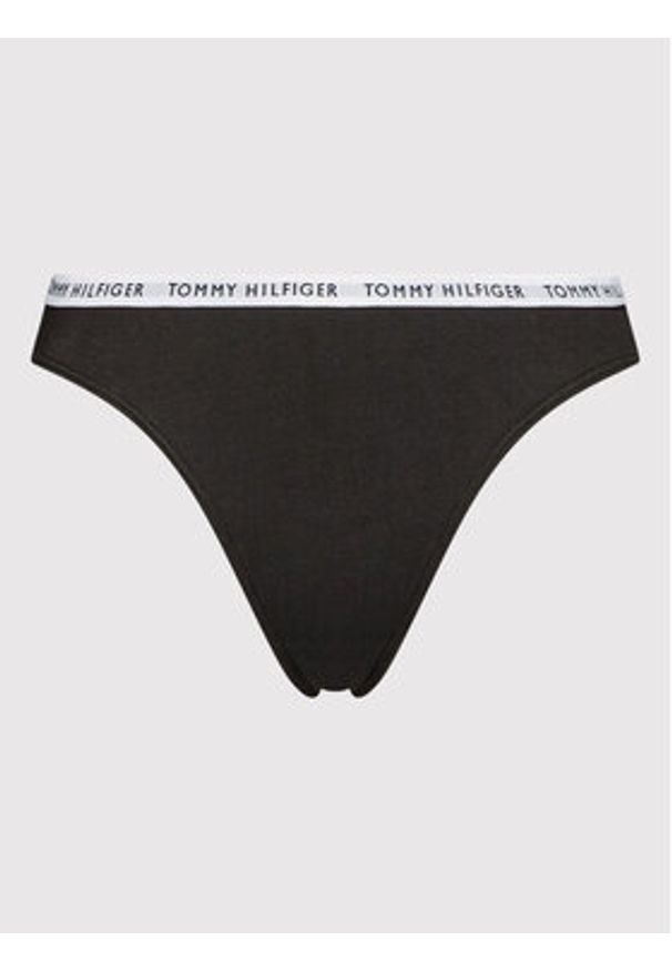 TOMMY HILFIGER - Tommy Hilfiger Komplet 3 par fig klasycznych 3p UW0UW02828 Kolorowy. Materiał: bawełna. Wzór: kolorowy