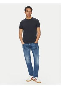 Geox T-Shirt M5510C T3243 F1624 Granatowy Regular Fit. Kolor: niebieski. Materiał: bawełna #5