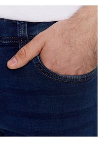 INDICODE Szorty jeansowe Delmare 70-682 Niebieski Regular Fit. Kolor: niebieski. Materiał: jeans, bawełna