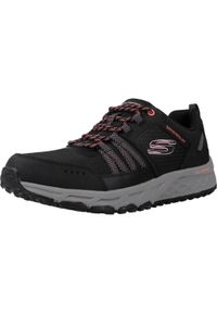 skechers - Tenisówki Skechers Model Escape Plan Kolor Czarny. Kolor: czarny. Materiał: syntetyk, tkanina, skóra. Model: Skechers Sport. Sport: turystyka piesza