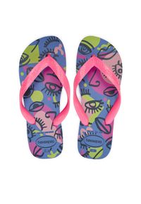 Havaianas Japonki 41402583562 Kolorowy. Materiał: syntetyk. Wzór: kolorowy #1