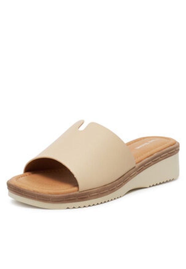 Clara Barson Klapki WFA3692-1 Écru. Materiał: materiał, syntetyk